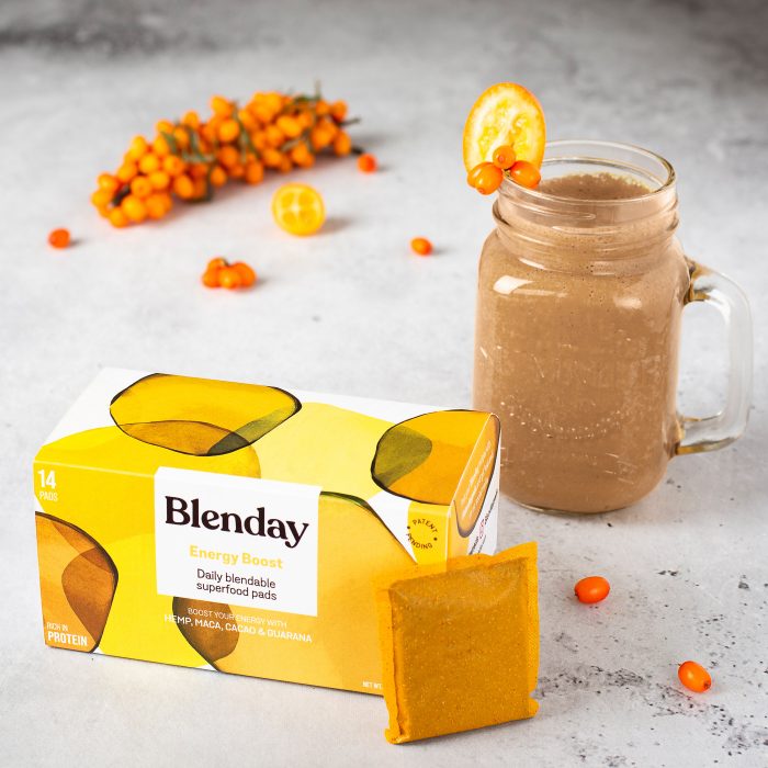 Blenday Energy Boost Blendable Superfood Pads to Boost Your Smoothies